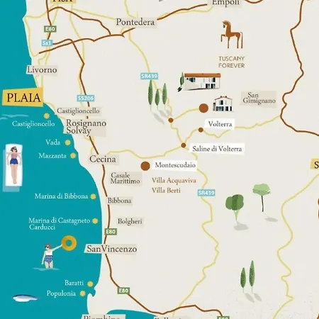 Iv Viaggio By Interhome Apartamento Volterra